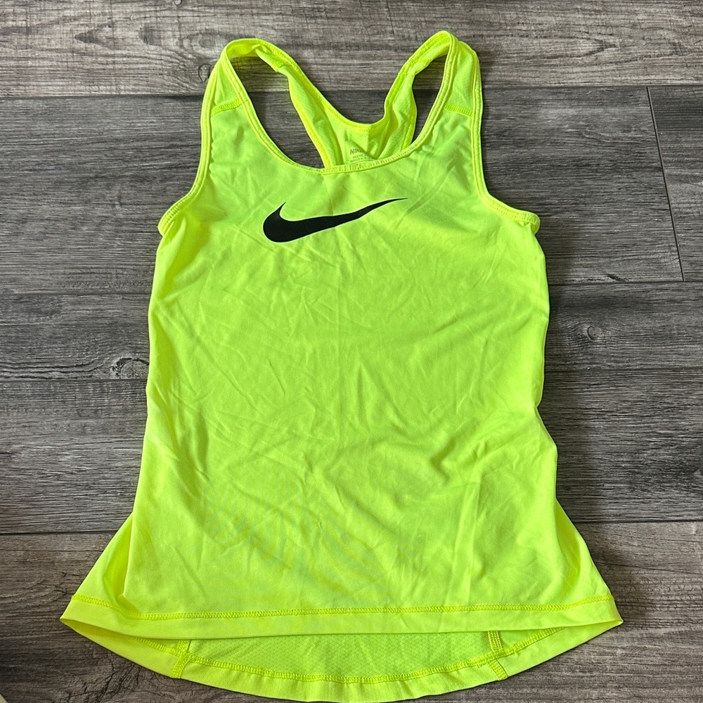 Nike Women's Bright Lime Tank Top